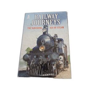 Railway Journeys Vanishing Age Steam 5 DVD Box Set Train History Madacy 2005
